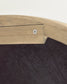 Specchio rotondo Alum in legno massello di mindi Ø 80 cm