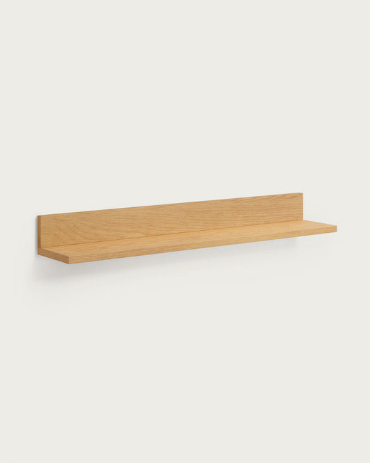 Mensola Abilen impiallacciata rovere 80 x 15 cm