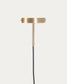 Supporto per lampada da soffitto Fulvia in metallo finitura oro 150 cm
