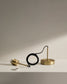 Supporto per lampada da soffitto Fulvia in metallo finitura oro 150 cm