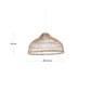 Plafoniera per lampada Dyara 100% rattan Ø 41 cm