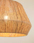 Plafoniera per lampada Crismilda in iuta con finitura naturale Ø 50 cm
