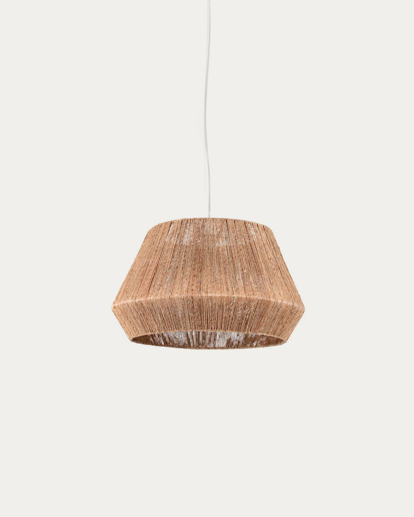 Plafoniera per lampada Crismilda in iuta con finitura naturale Ø 50 cm