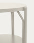 Mobile bagno Arely con struttura in acciaio e MDF laccato bianco 90 x 40 cm