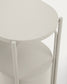 Mobile bagno Arely con struttura in acciaio e MDF laccato bianco 90 x 40 cm