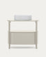 Mobile bagno Arely con struttura in acciaio e MDF laccato bianco 90 x 40 cm