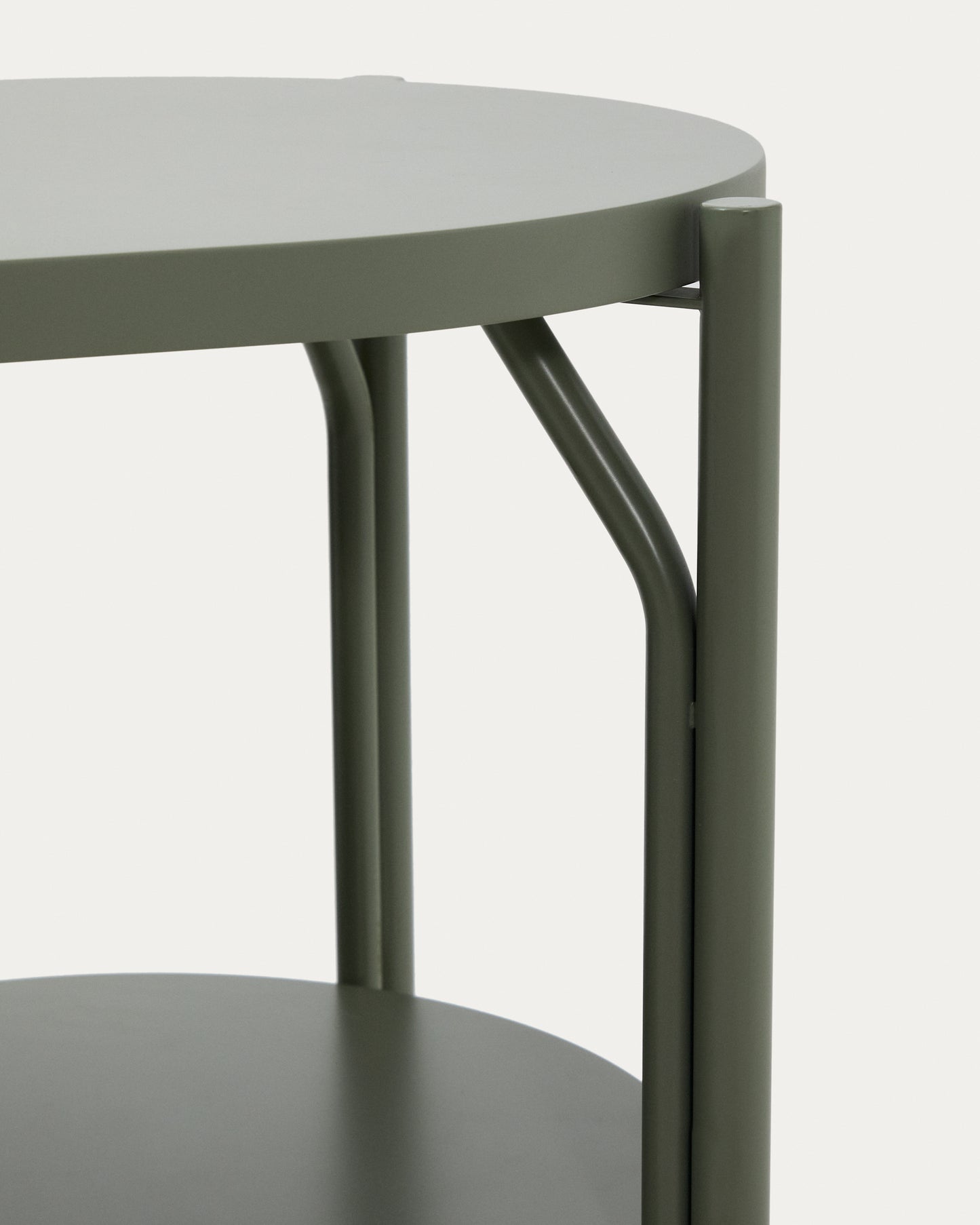Mobile bagno Arely con struttura in acciaio e MDF laccato verde 90 x 40 cm