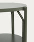 Mobile bagno Arely con struttura in acciaio e MDF laccato verde 90 x 40 cm