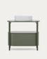 Mobile bagno Arely con struttura in acciaio e MDF laccato verde 90 x 40 cm