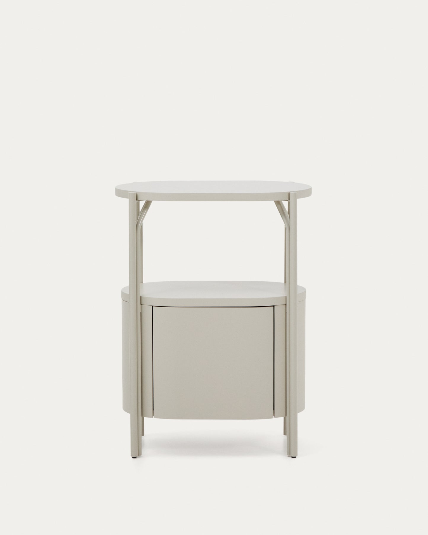 Mobile bagno Arely con struttura in acciaio e MDF laccato bianco 60 x 40 cm