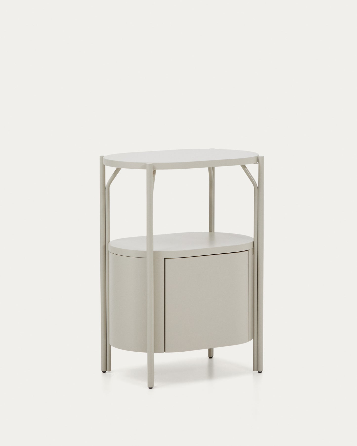 Mobile bagno Arely con struttura in acciaio e MDF laccato bianco 60 x 40 cm