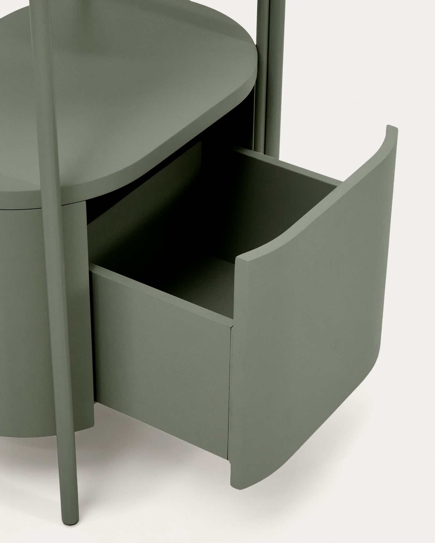 Mobile bagno Arely con struttura in acciaio e MDF laccato verde 60 x 40 cm
