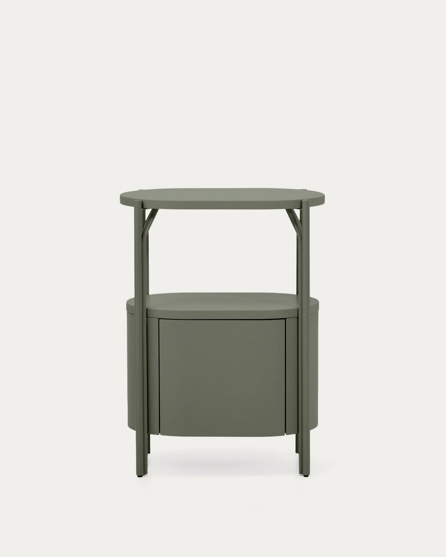 Mobile bagno Arely con struttura in acciaio e MDF laccato verde 60 x 40 cm