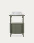 Mobile bagno Arely con struttura in acciaio e MDF laccato verde 60 x 40 cm