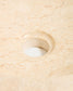 Lavabo da appoggio Orvane in marmo beige Ø 35 cm
