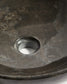 Lavabo da appoggio Darnen in marmo grigio Ø 35 cm