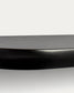 Set Arely di 2 mensole in MDF con finitura laccata nera 35 cm/55 cm
