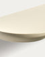 Set Arely di 2 mensole in MDF con finitura laccata beige 35 cm/55 cm