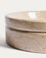 Lavabo da appoggio Dalven in marmo beige Ø 35 cm