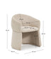 Sedia Bosca in ciniglia beige
