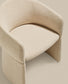 Sedia Bosca in ciniglia beige