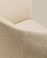 Sedia Bosca in ciniglia beige
