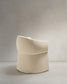 Sedia Bosca in ciniglia beige