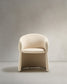 Sedia Bosca in ciniglia beige