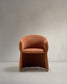Sedia Bosca in ciniglia color terracotta