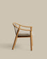 Sedia impilabile da esterno Elunda in legno massiccio di teak FSC 100%