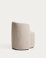 Sedia Corvena in ciniglia beige FSC Mix Credit