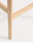 Sgabello Ludara in impiallacciato di rovere 65 cm