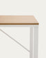 Scrivania rettangolare Talbot 120 x 60 cm bianco