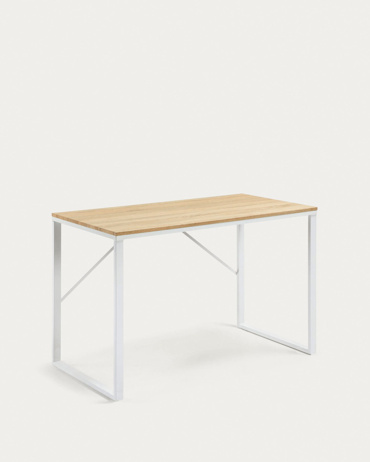 Scrivania rettangolare Talbot 120 x 60 cm bianco
