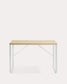 Scrivania rettangolare Talbot 120 x 60 cm bianco