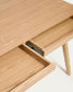 Scrivania Julia 120 x 65 cm in frassino naturale