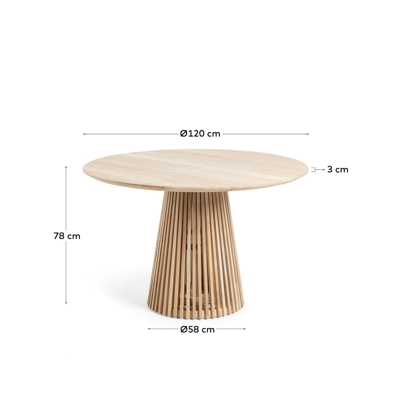 Tavolo Jeanette Ø 120 cm