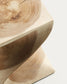 Tavolino Hakon in legno massello di mungur 30 x 30 cm