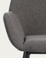 Sedia Konna grigio scuro