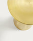 Tavolino Rhet in metallo finitura oro Ø 39 cm