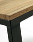 Scrivania rettangolare Talbot 120 x 60 cm nero