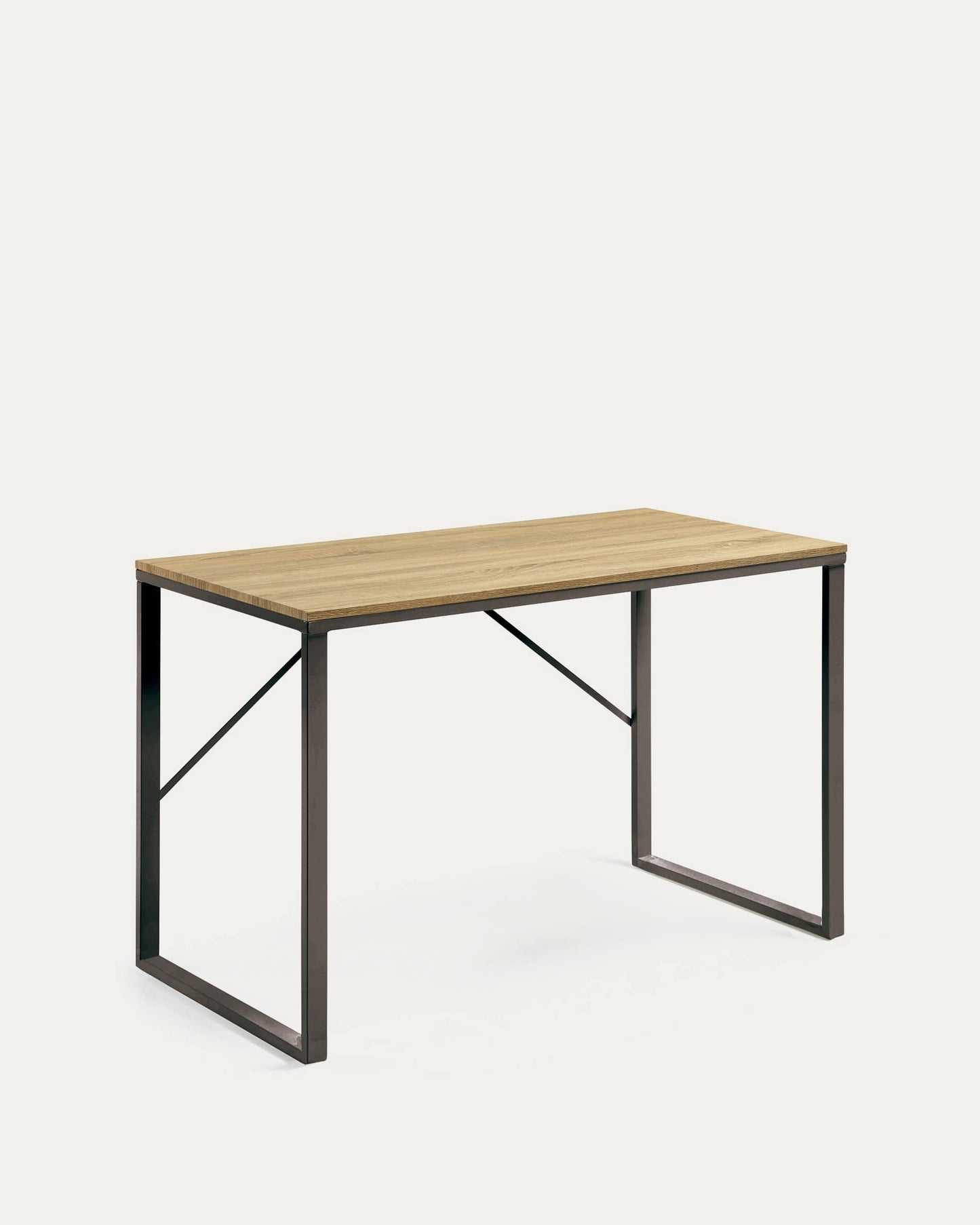 Scrivania rettangolare Talbot 120 x 60 cm nero
