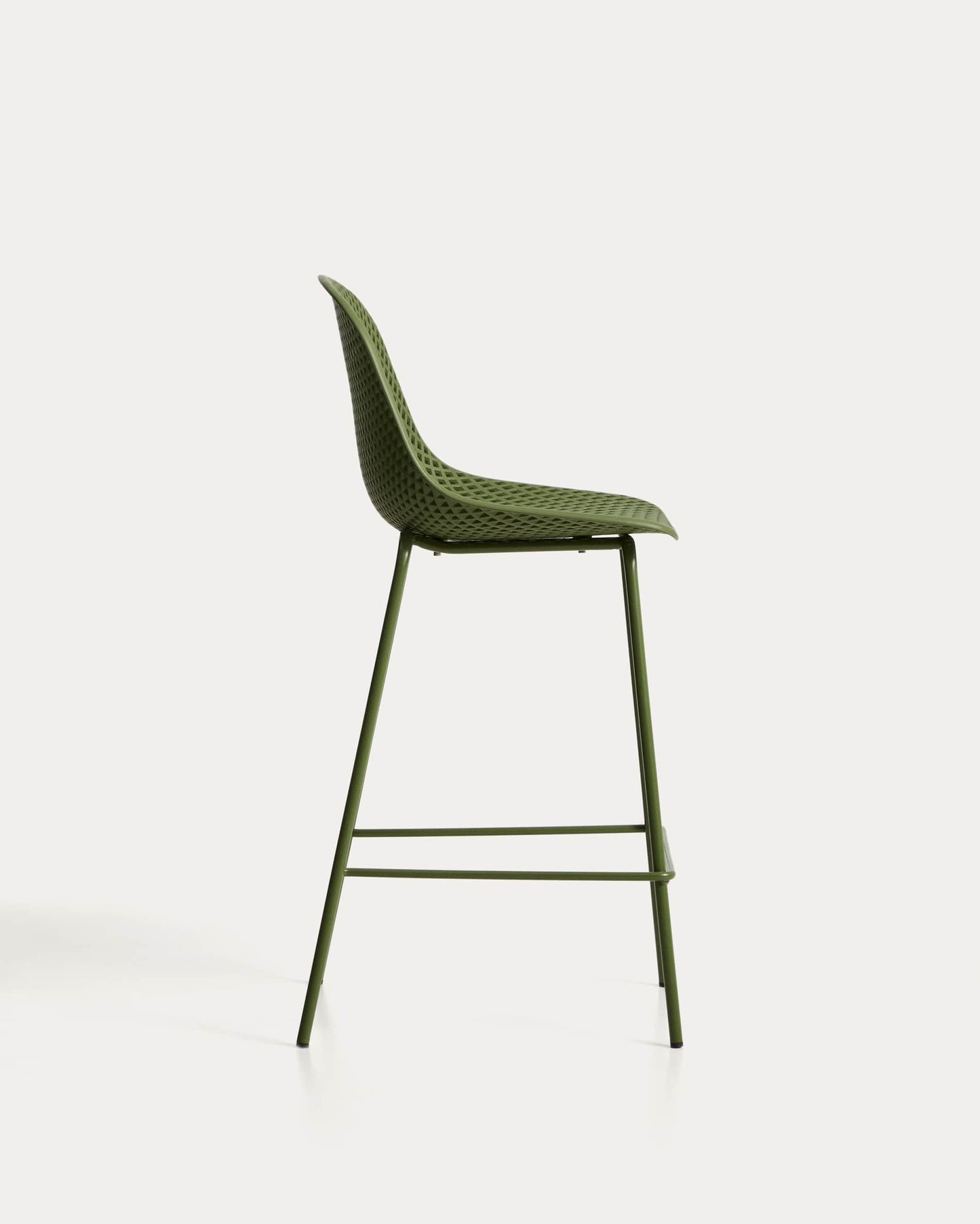 Sgabello da esterni Quinby verde 65 cm
