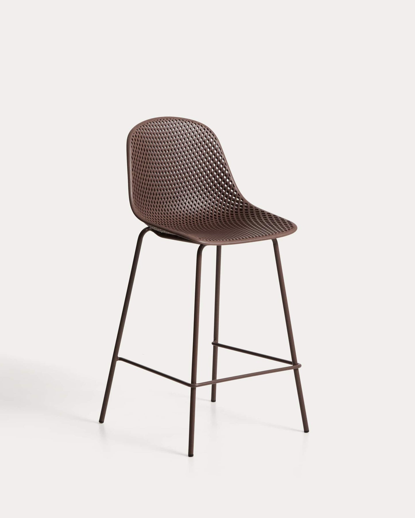 Sgabello da esterni Quinby marrone 65 cm