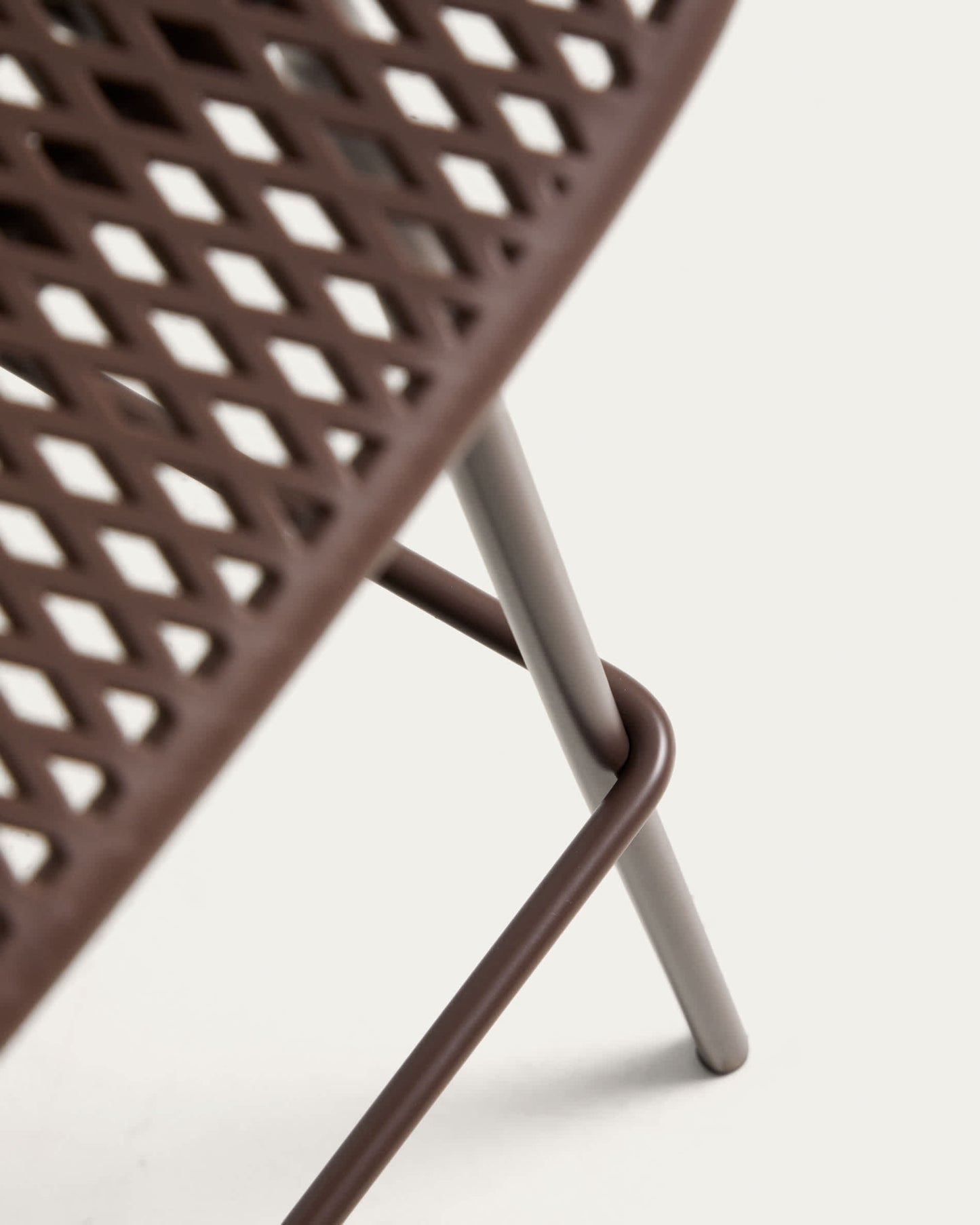 Sgabello da esterni Quinby marrone 75 cm