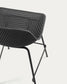 Sgabello Quinby grigio altezza 75 cm
