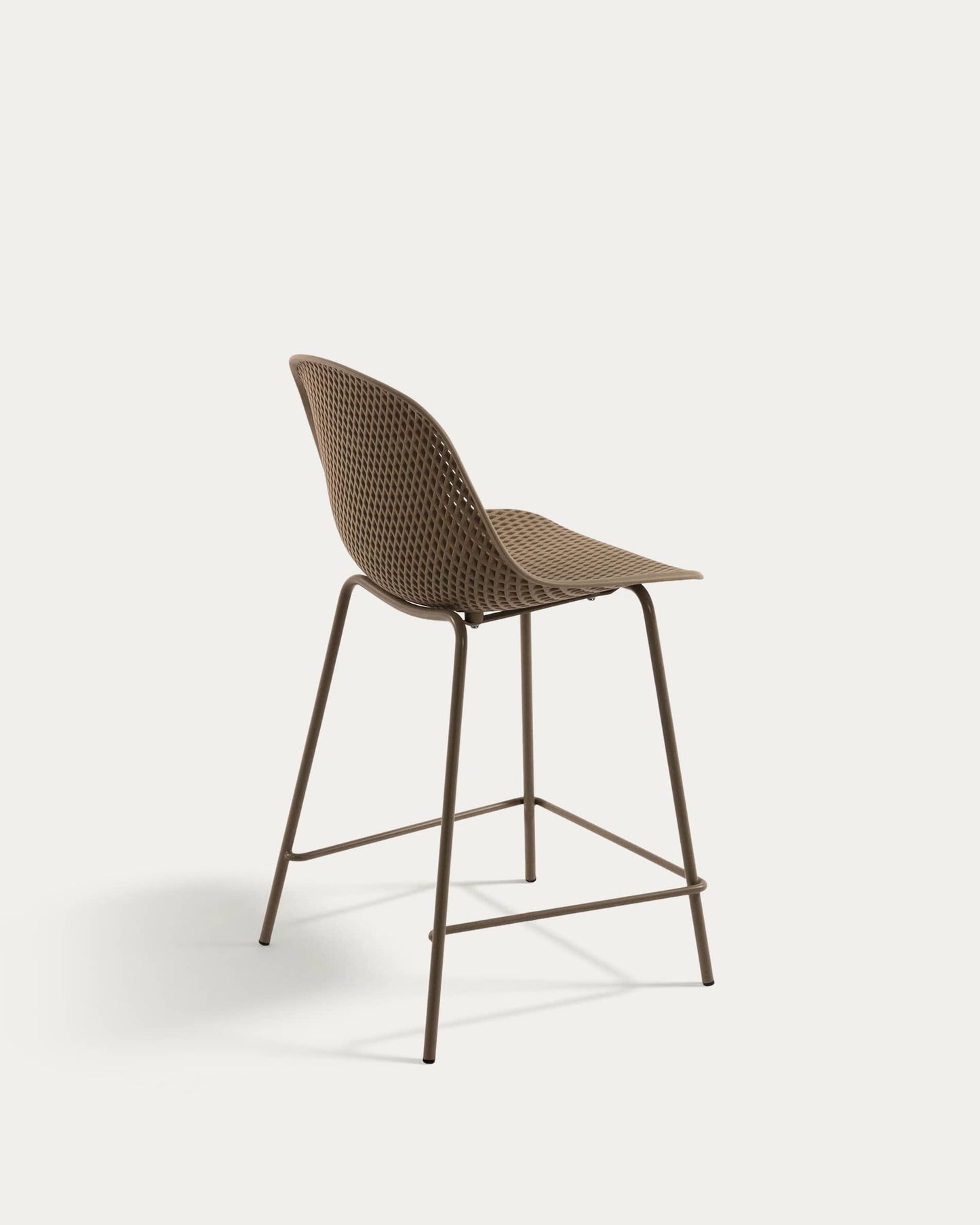 Sgabello Quinby beige altezza 65 cm