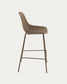 Sgabello Quinby beige altezza 75 cm