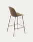 Sgabello Quinby beige altezza 75 cm