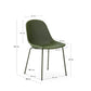 Sedia da esterno Quinby verde